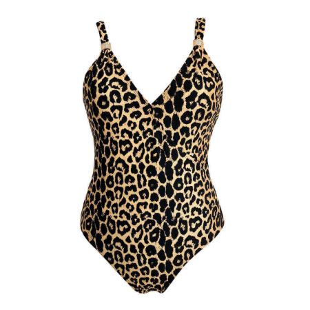 Fashion Leopard Printing One Piece Bathing suit
