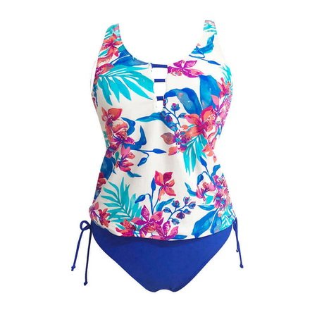 Womens Tropical Printing Swimwear